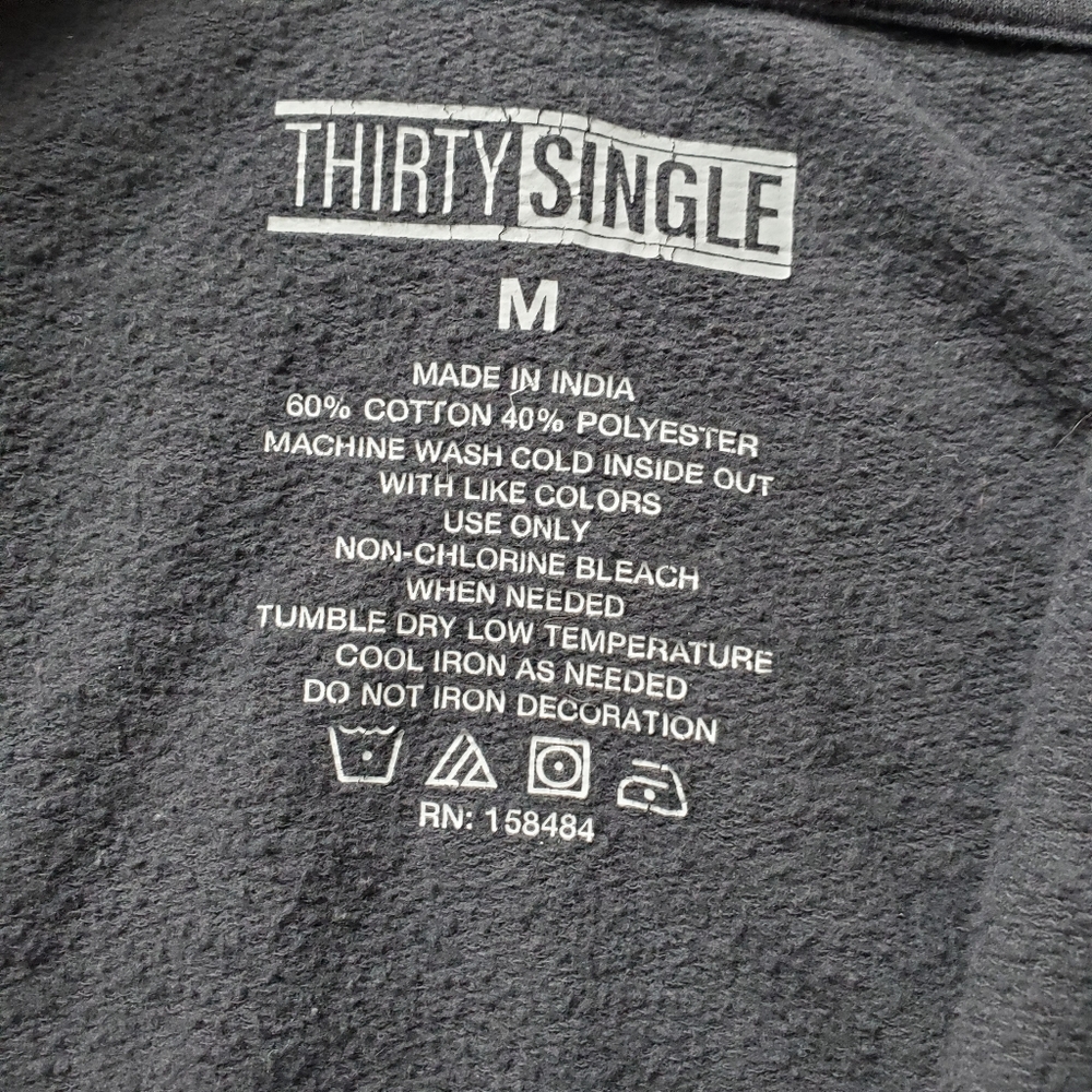 y2k inspired skull graphic full zip hoodie size Medium - Picture 3 of 7